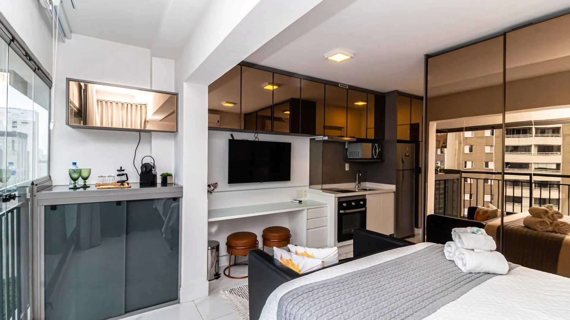 Studio De Luxo Mobiliado Moema São Paulo
