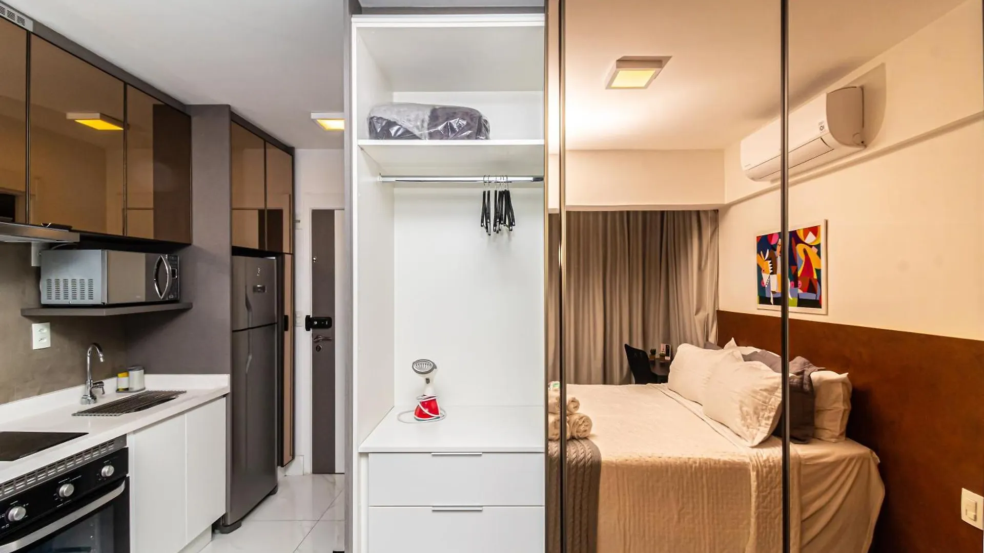 Apartamento Studio De Luxo Mobiliado Moema São Paulo
